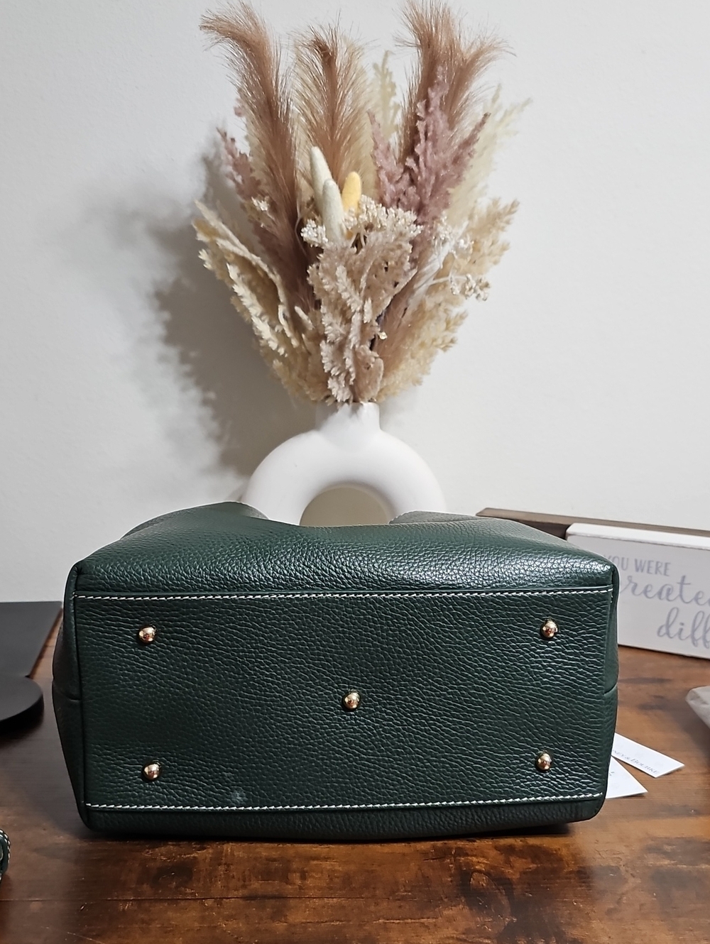 Dooney and Bourke Lucca Leather Barlow In IVY - Picture 3 of 10